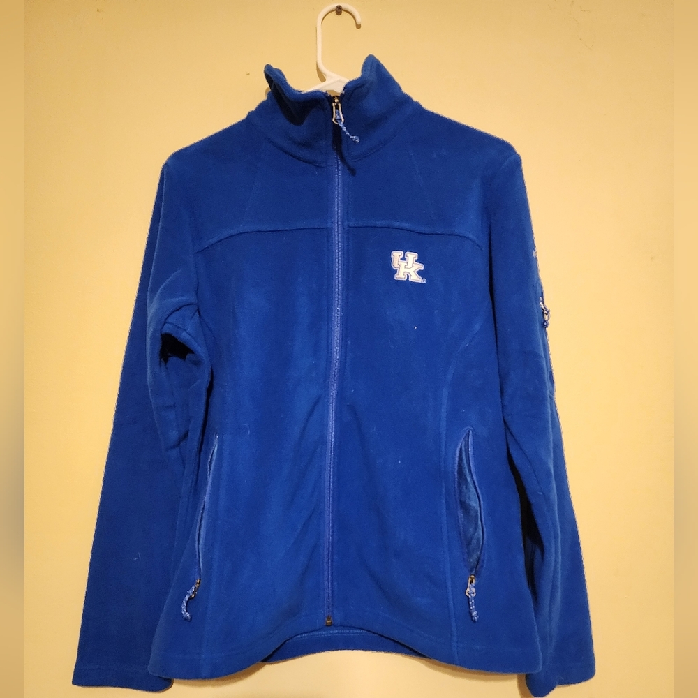 Kentucky Wildcats Columbia Fleece Full-Zip Jacket - Royal